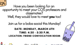 Featured image of post Second Mixer on 3/6: 'I'm not like other COS majors'