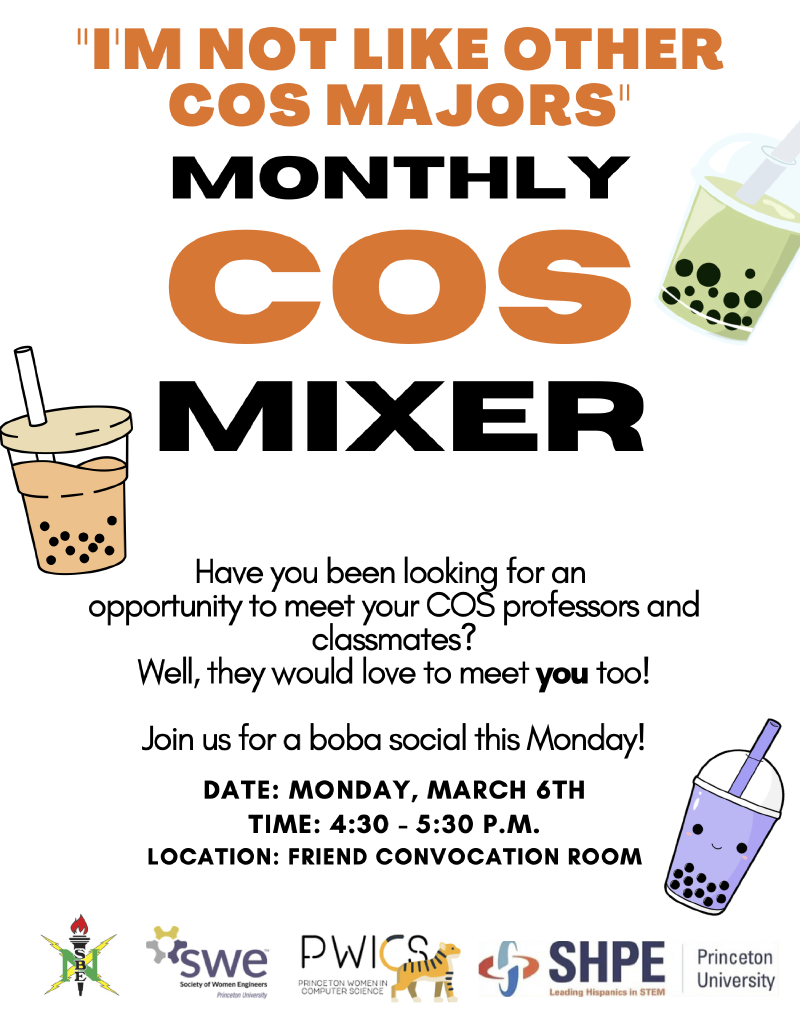 Featured image of post Second Mixer on 3/6: 'I'm not like other COS majors'